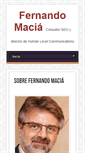 Mobile Screenshot of fernandomacia.com