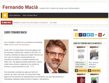 Tablet Screenshot of fernandomacia.com